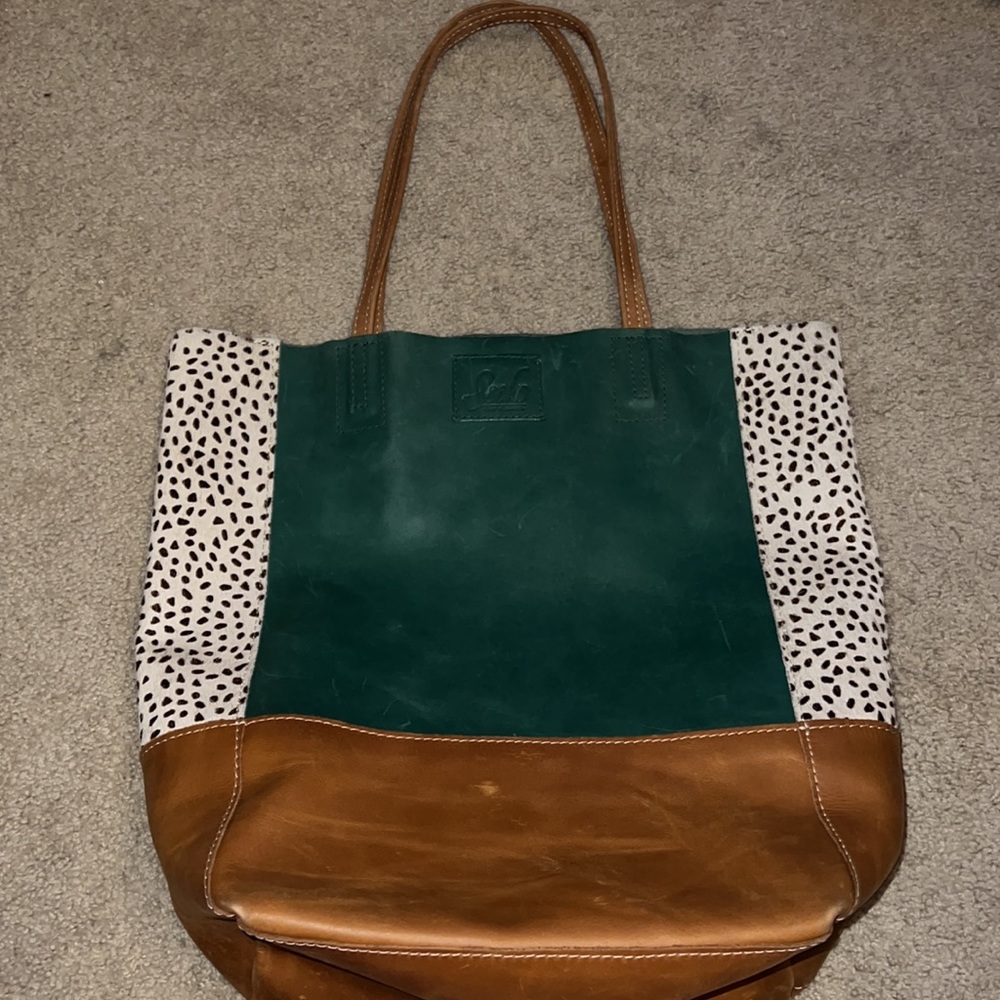 Sseko Designs custom bucket bag.